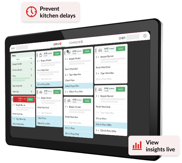 SD IT Services KDS kitchen efficiency